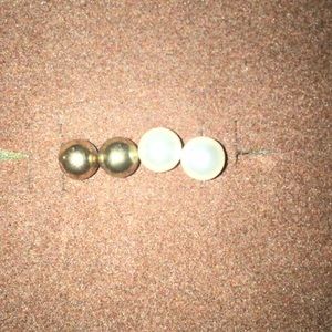 Pearl earrings